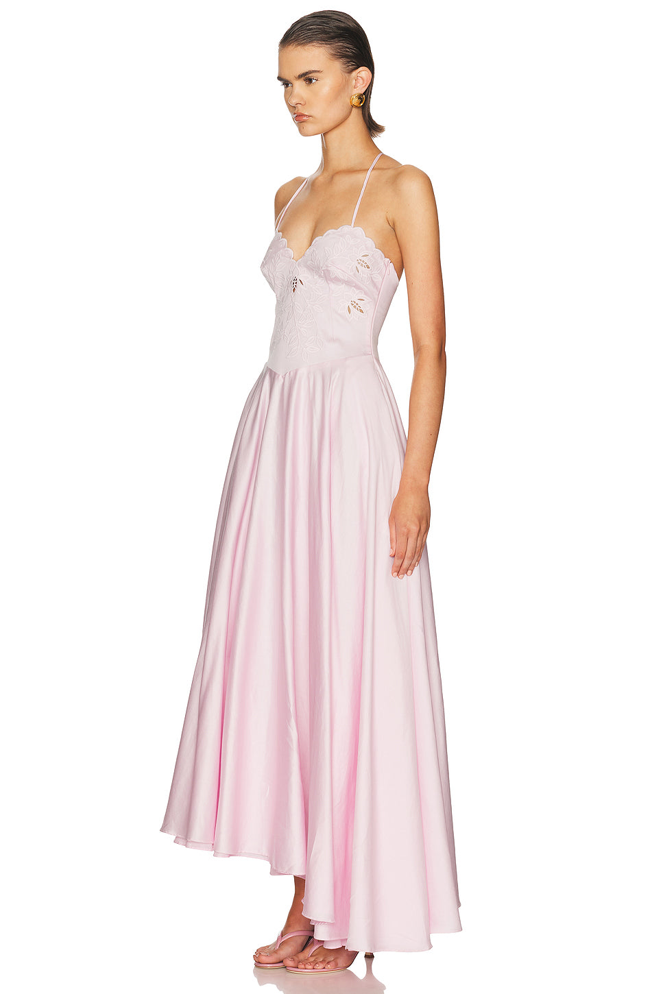 Tricoline Lotus Maxi Dress