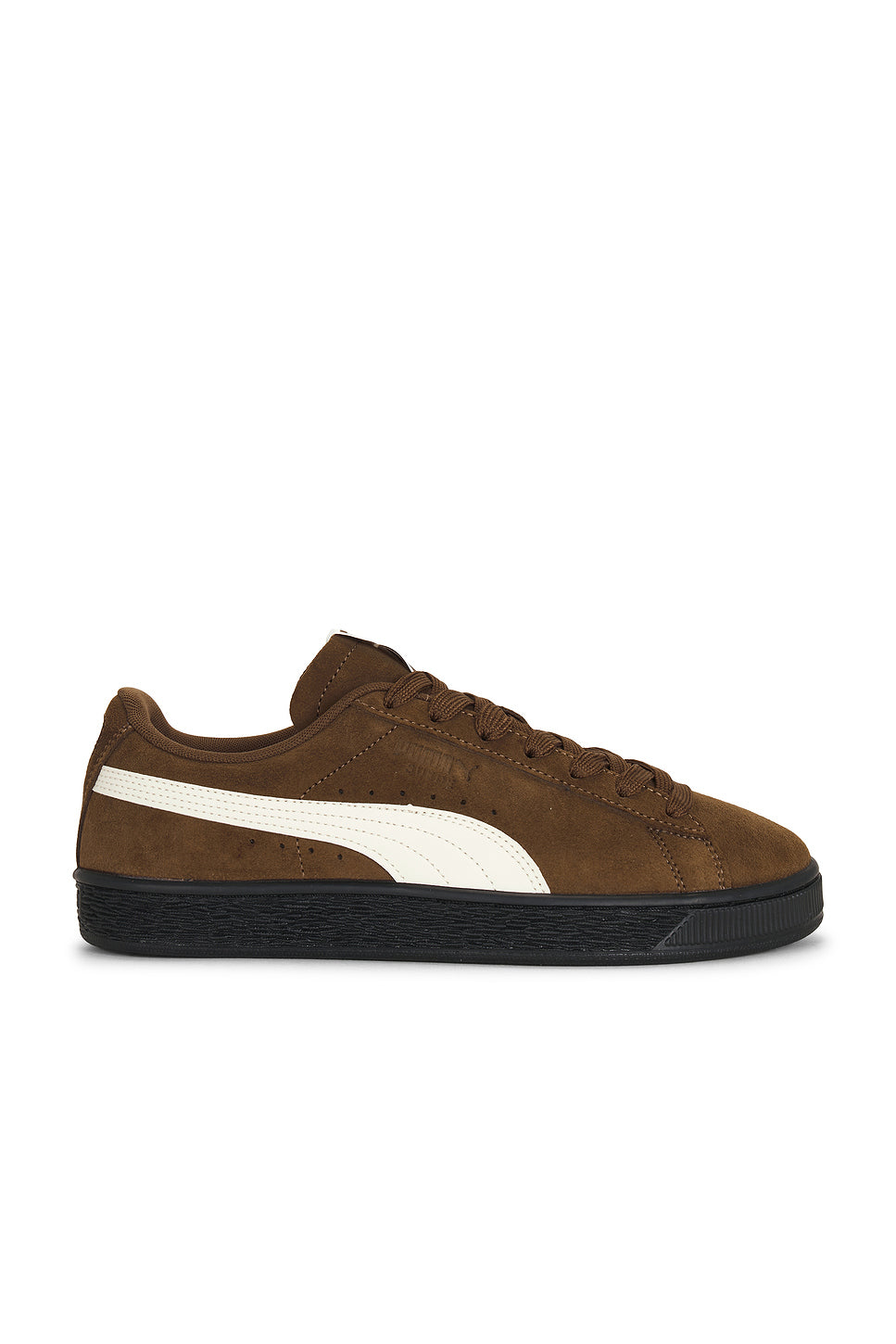 Suede Charles F.stead Vi Sneaker in Aged Copper & Alpine Snow