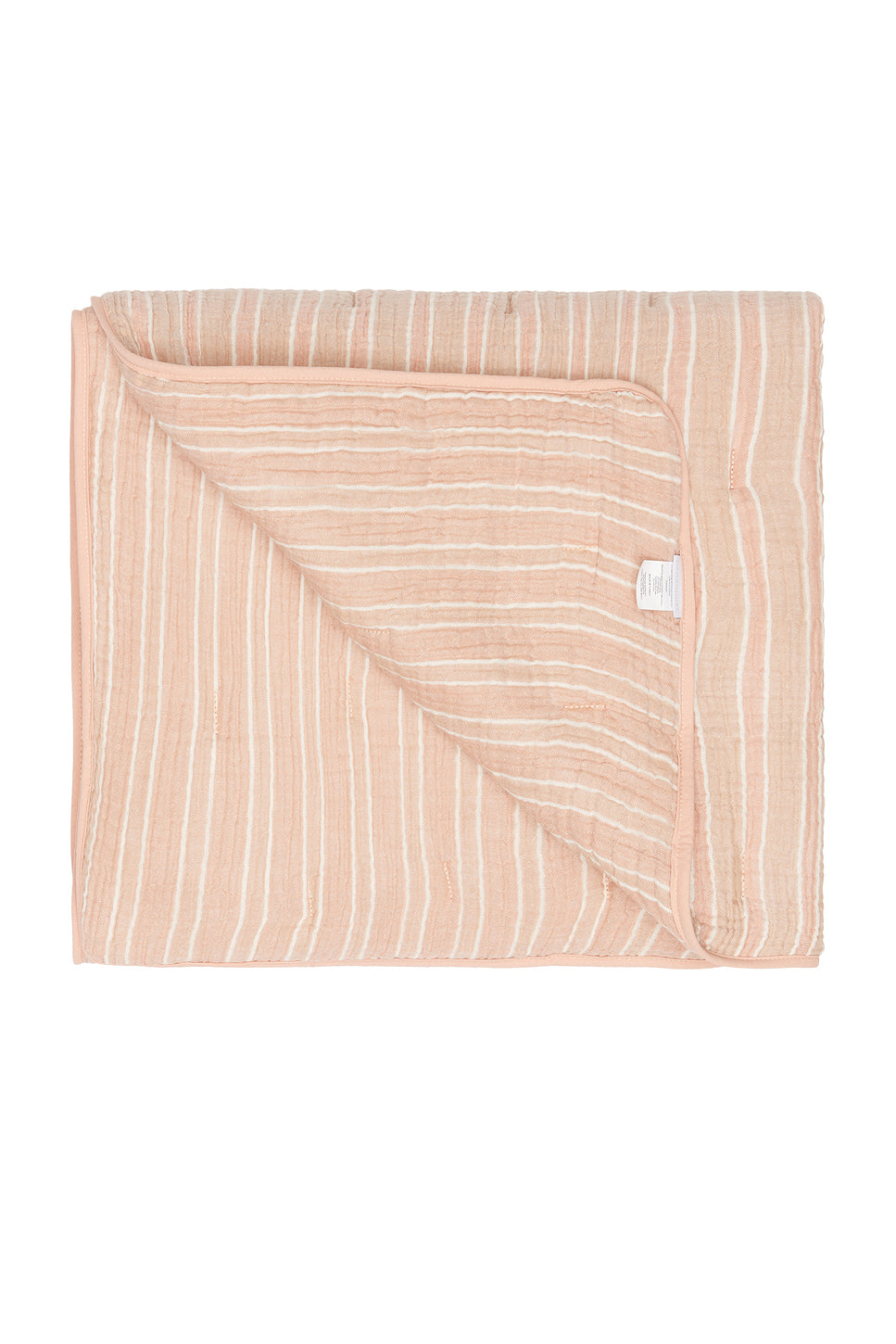 Organic Cloud Cotton Stripe Toddler Quilt