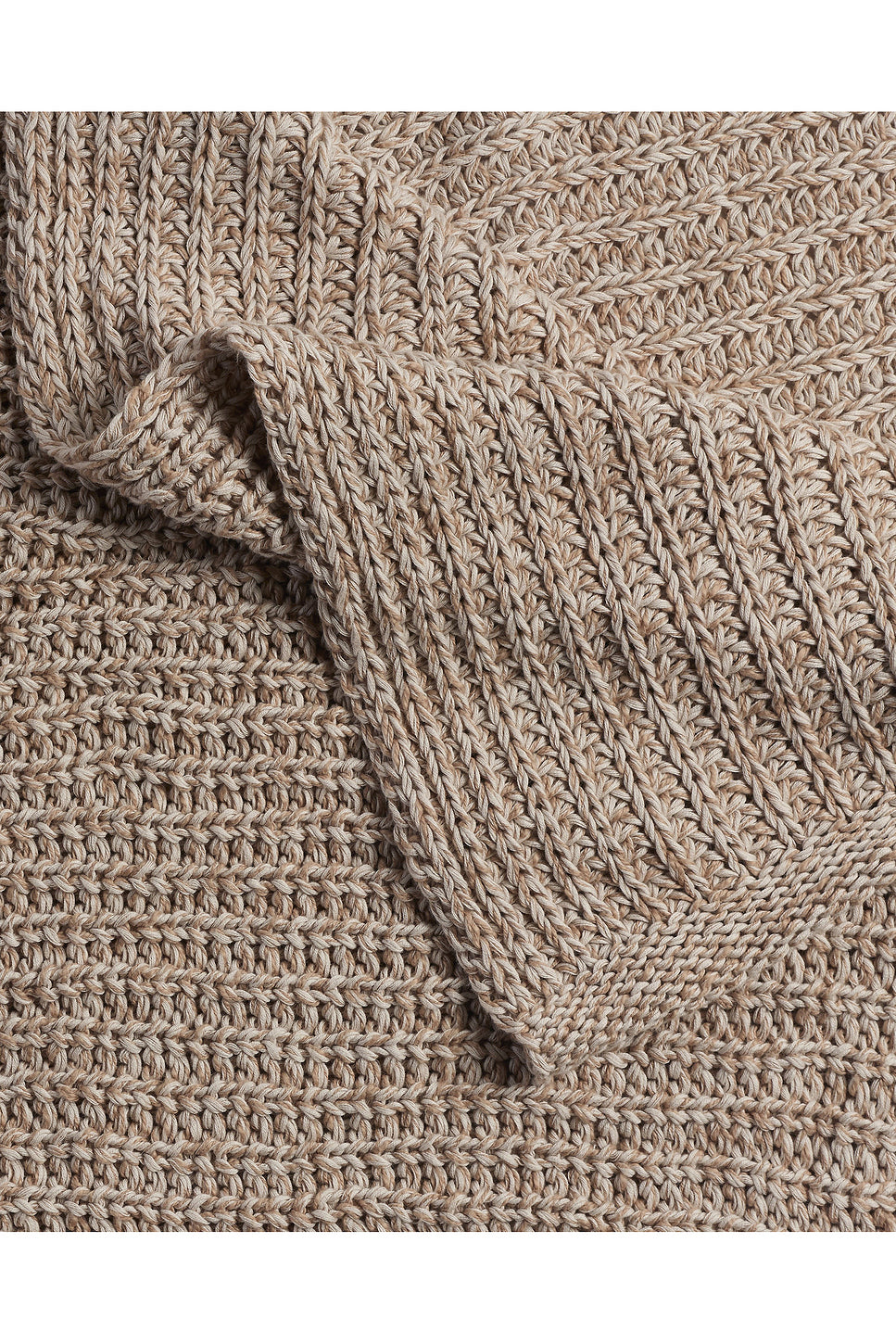 Marled Cotton Throw