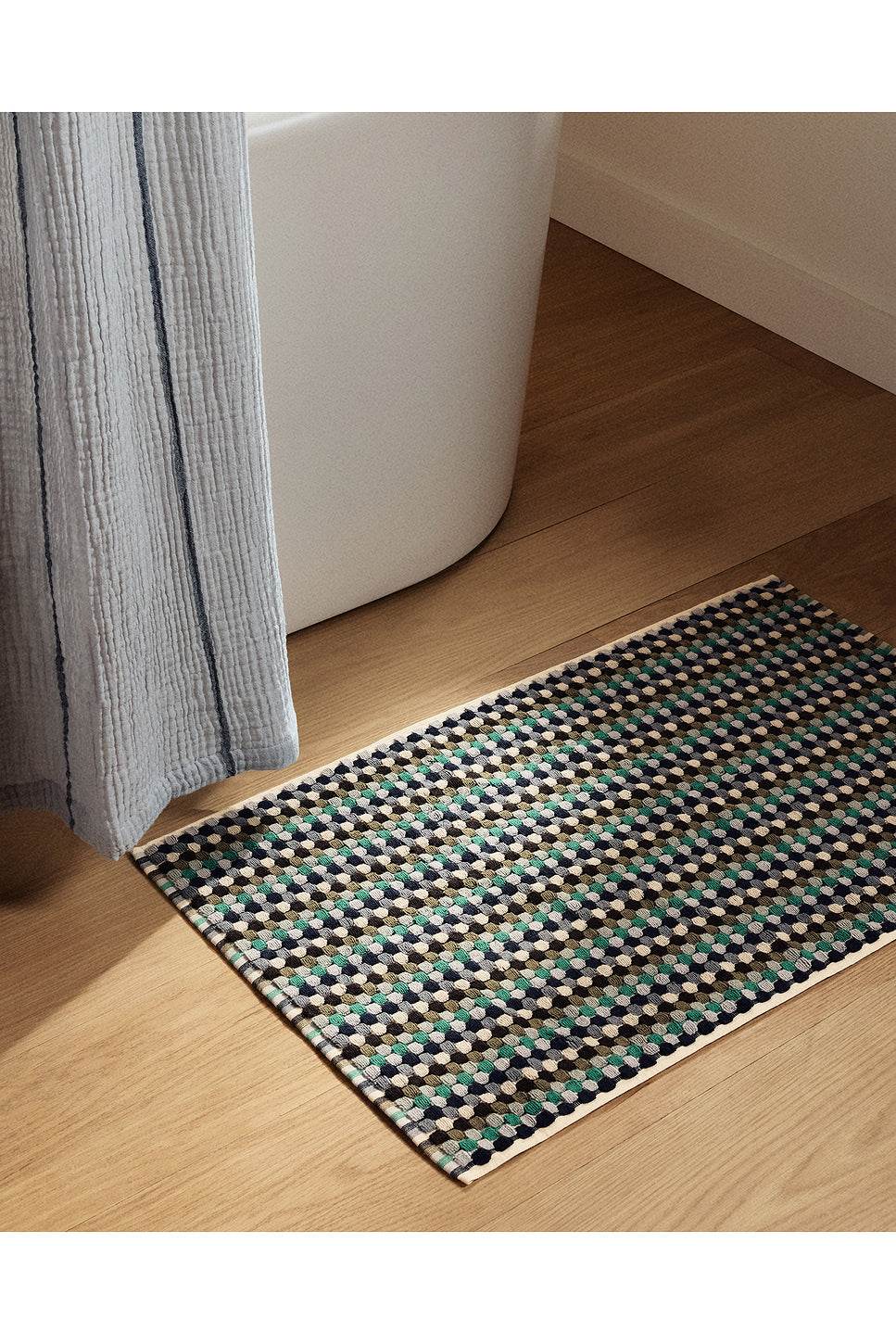 Organic Mosaic Bath Tub Mat