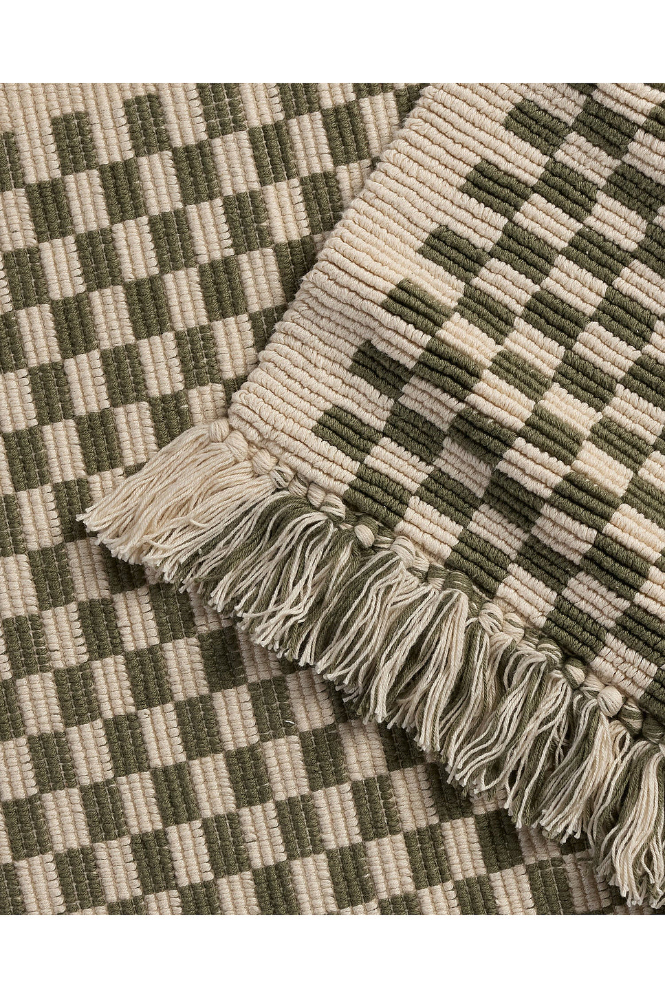 Checkered Bath Tub Mat