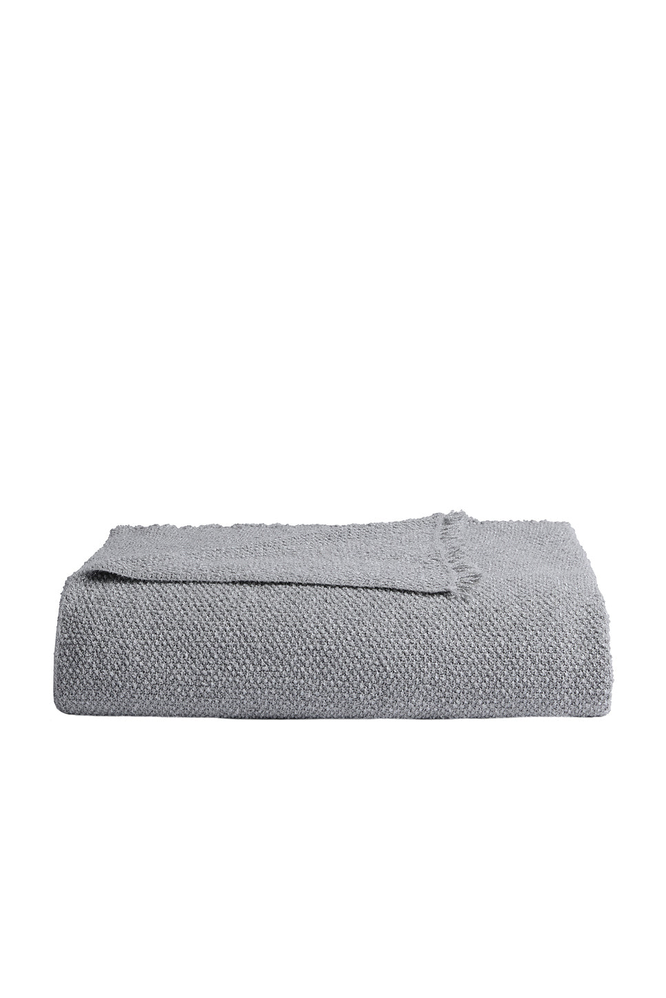 Cotton Boucle Throw