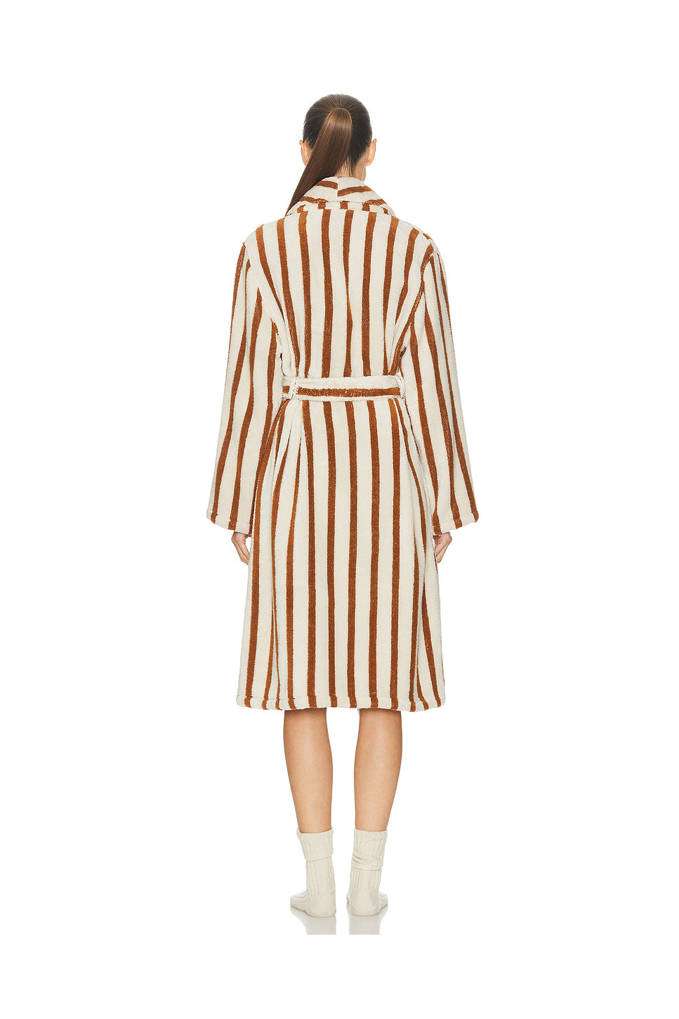 Terry Stripe Robe