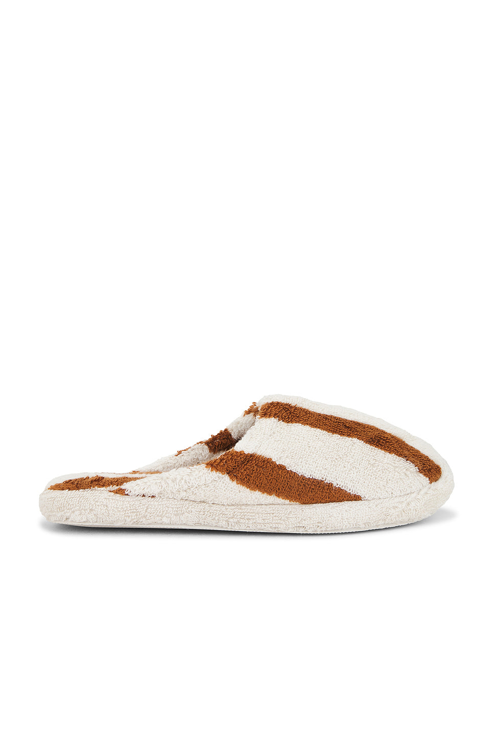 Terry Stripe Slippers