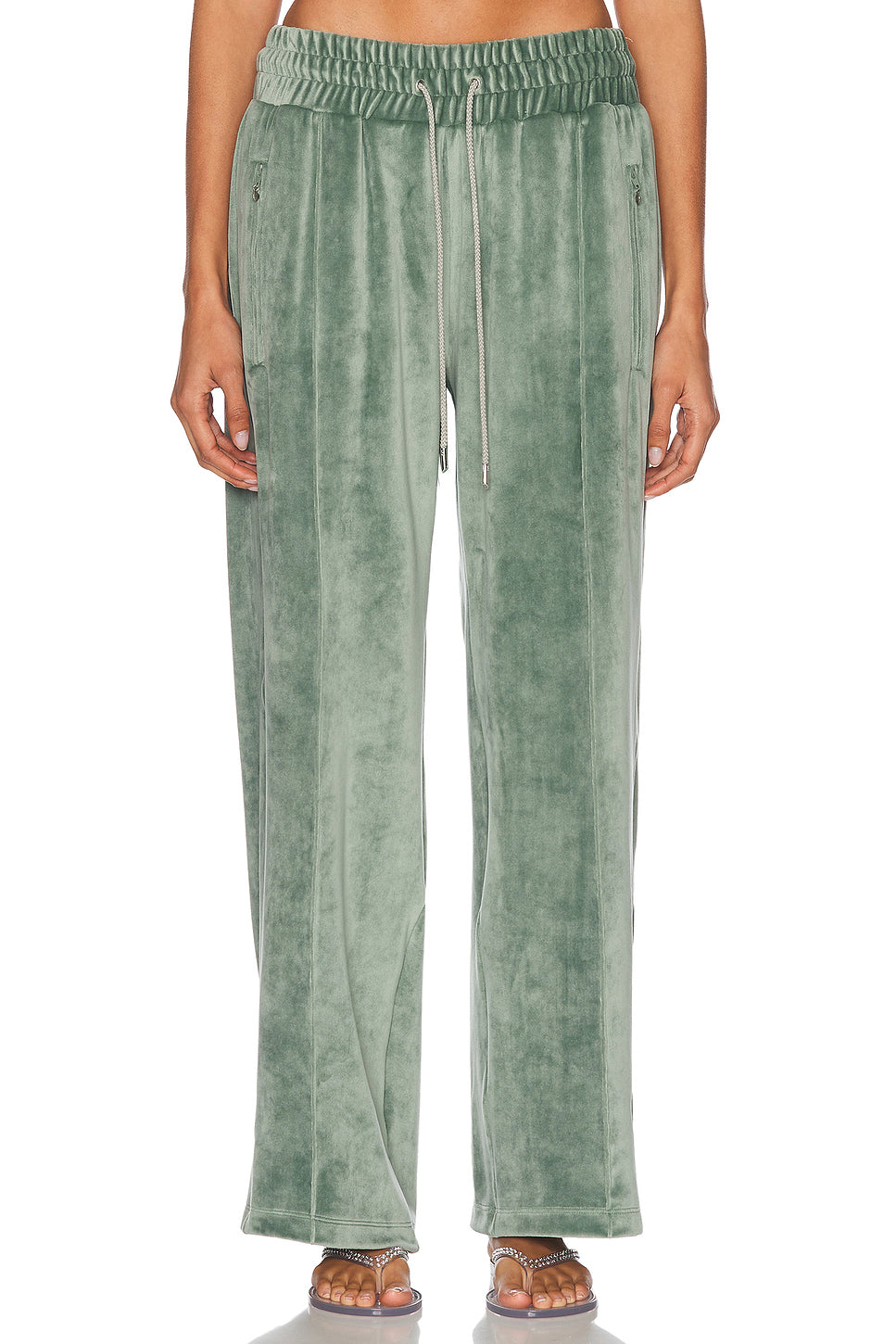 Velour Track Pant