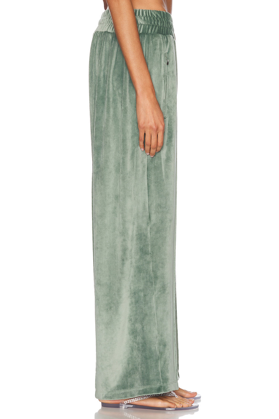 Velour Track Pant