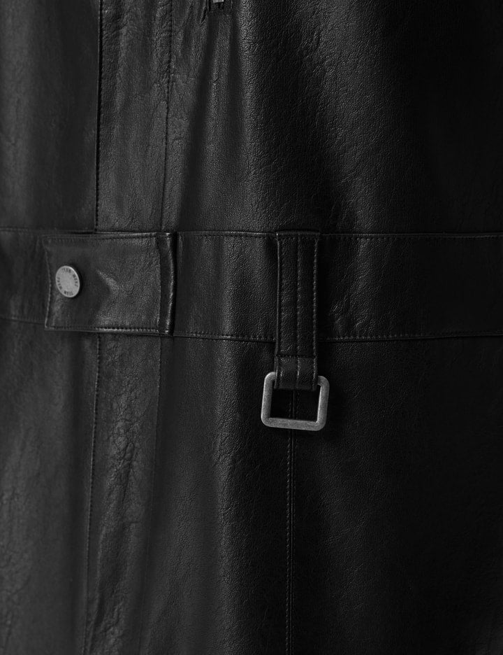 Choices Faux Leather Jumpsuit