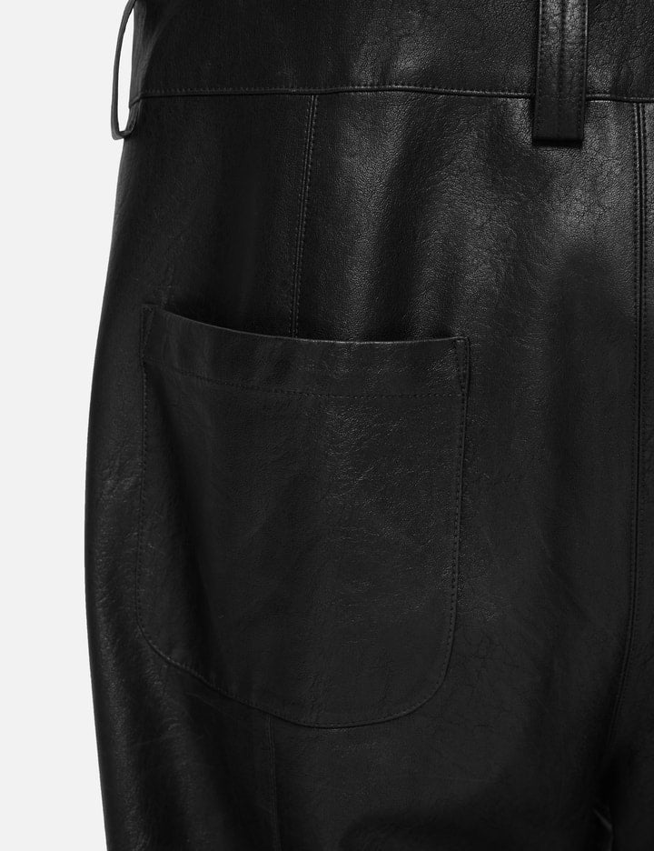 Choices Faux Leather Jumpsuit