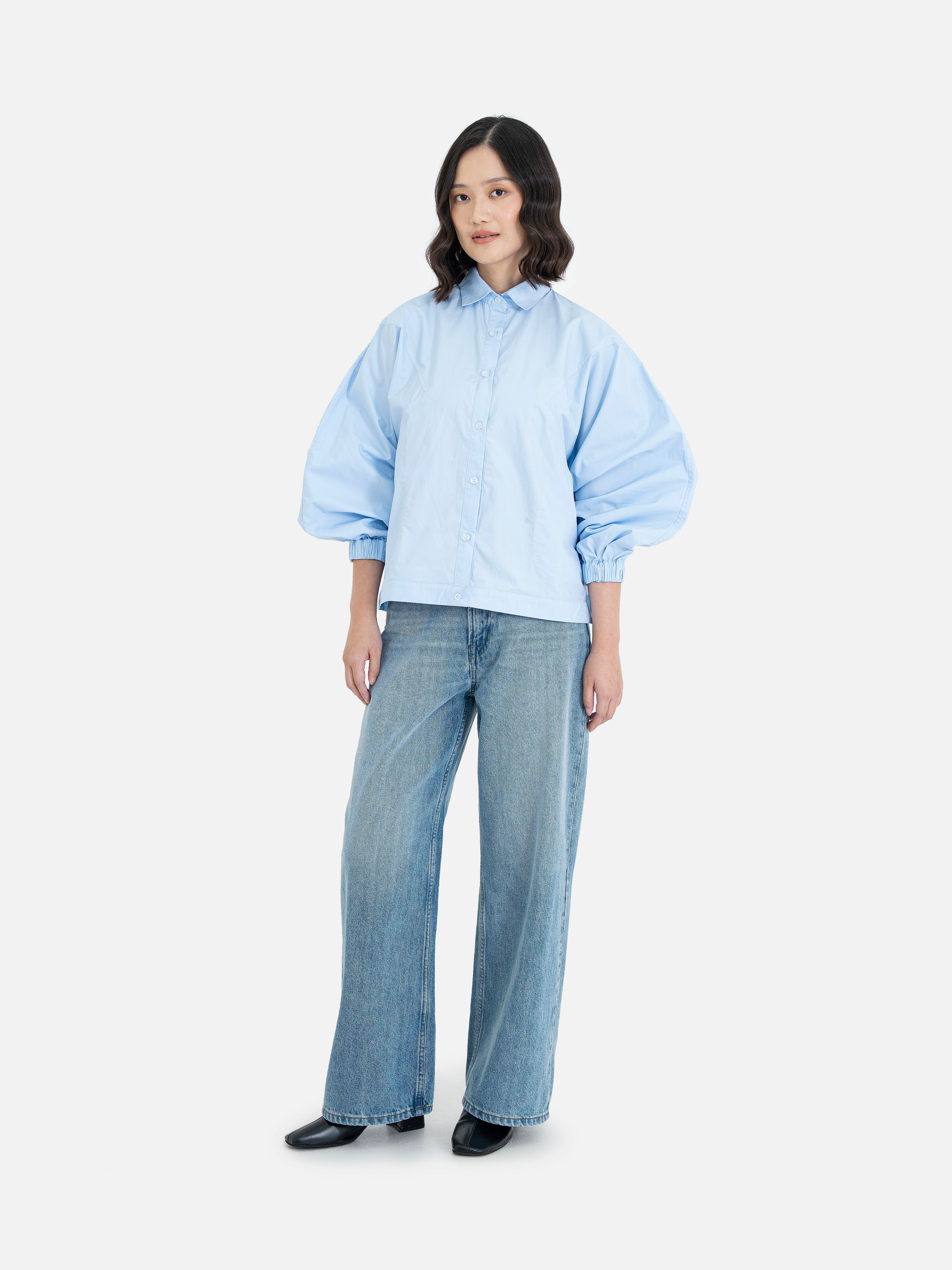 Pippa Cashmere Cotton Shirt