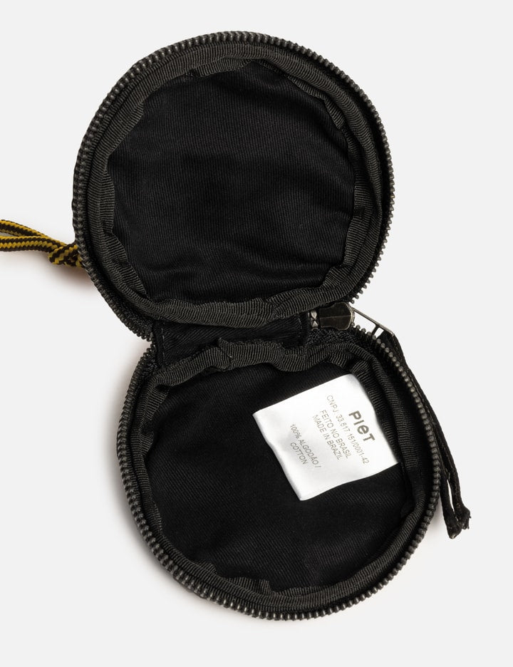 Crochet Checked Coin Bag