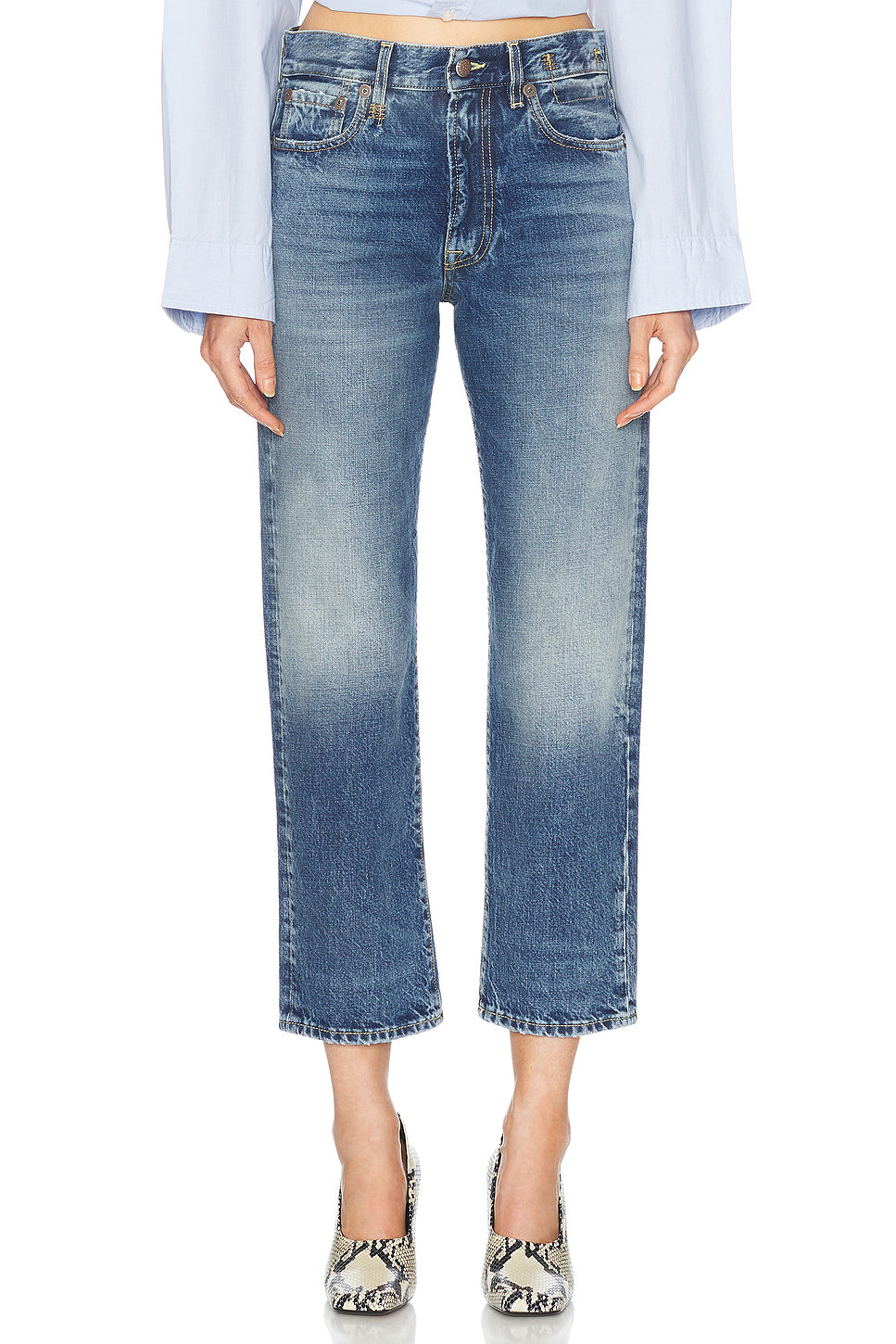 Romeo Cropped Straight Leg