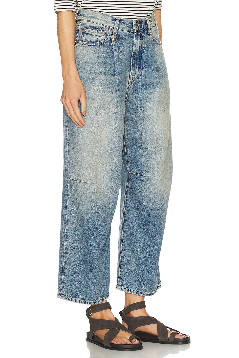 Crop Wide Leg Jeans