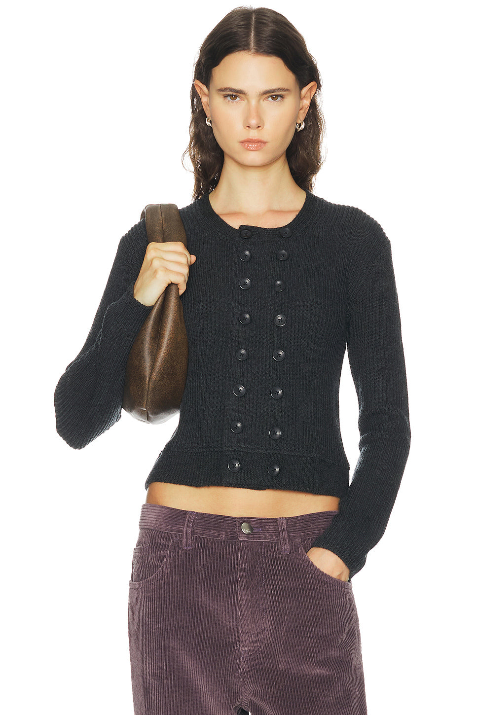 Double Breasted Cardigan