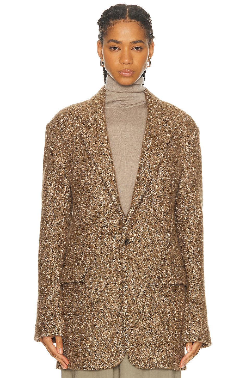 Oversized Ragged Blazer