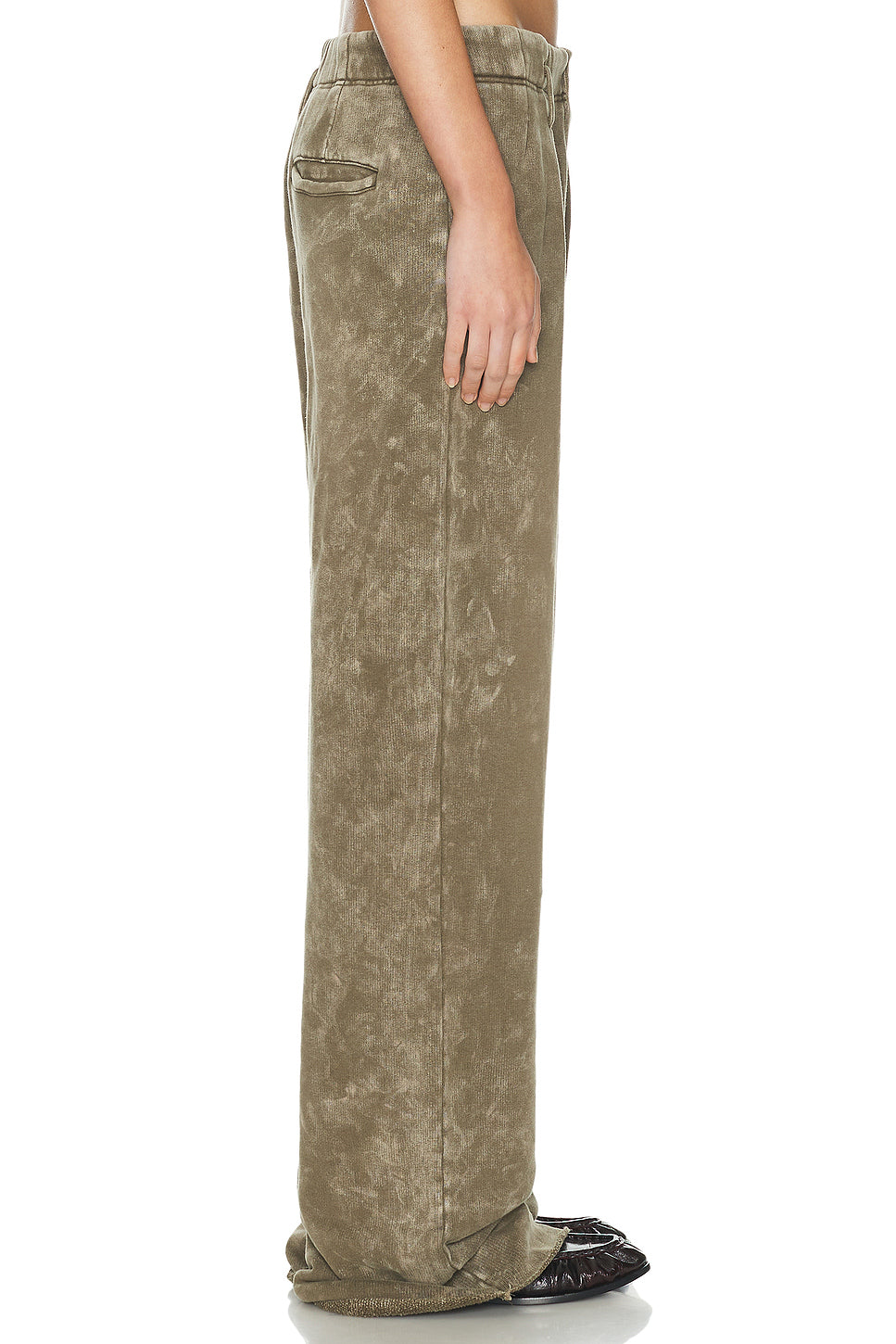 Double Pleat Sweatpant