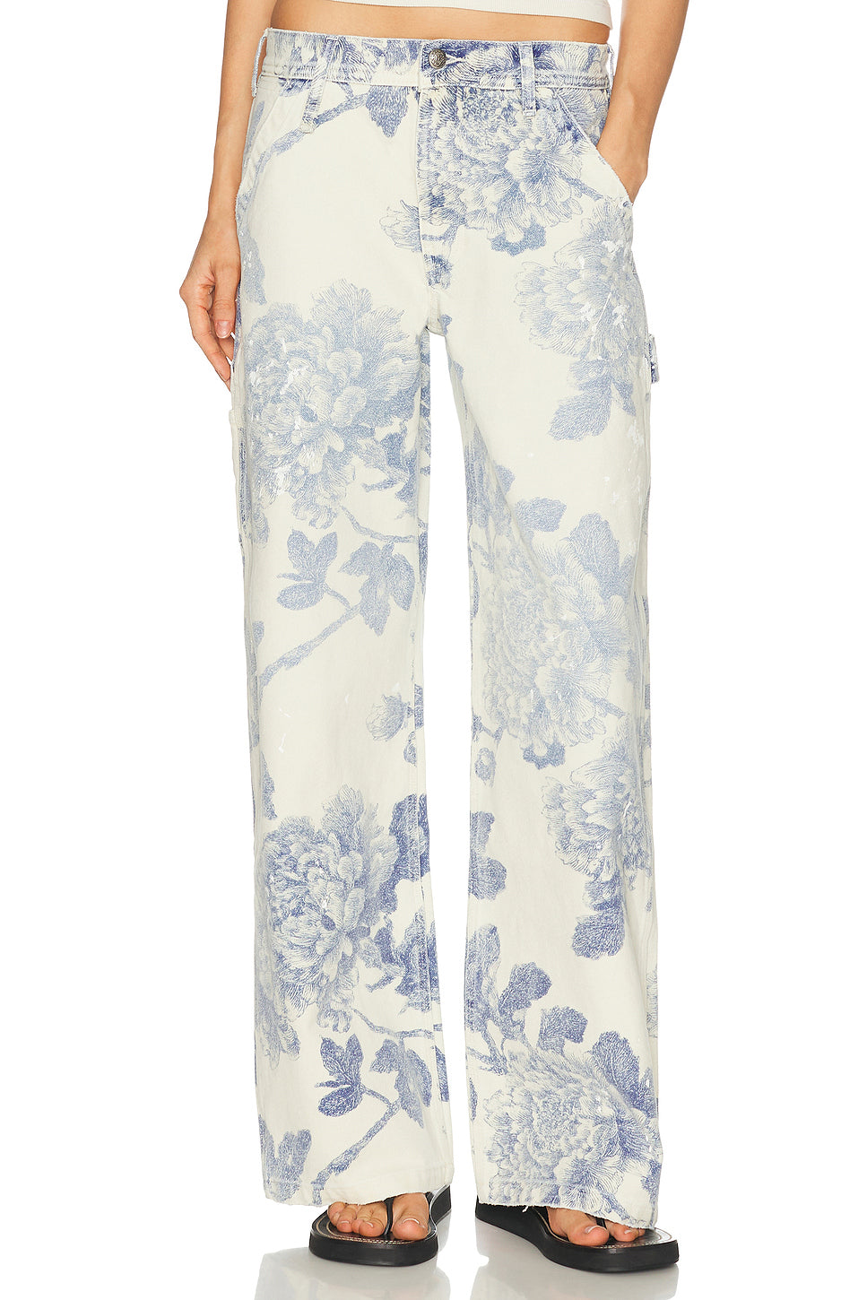 Wide Leg Carpenter Pant