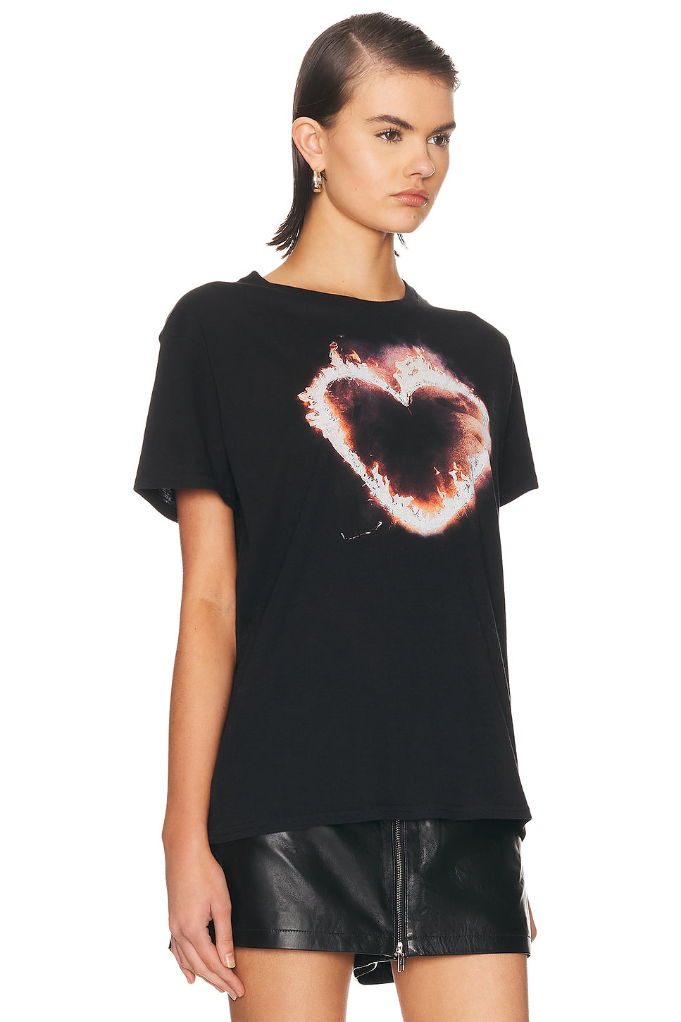 Flaming Heart Boy Tee