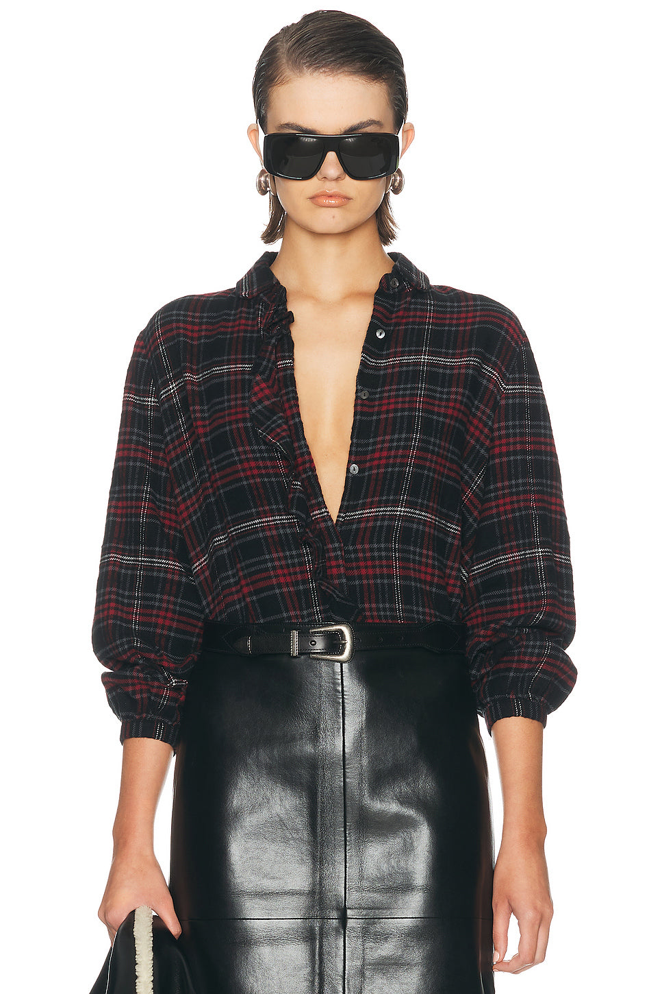 Shrunken Ruffle Shirt
