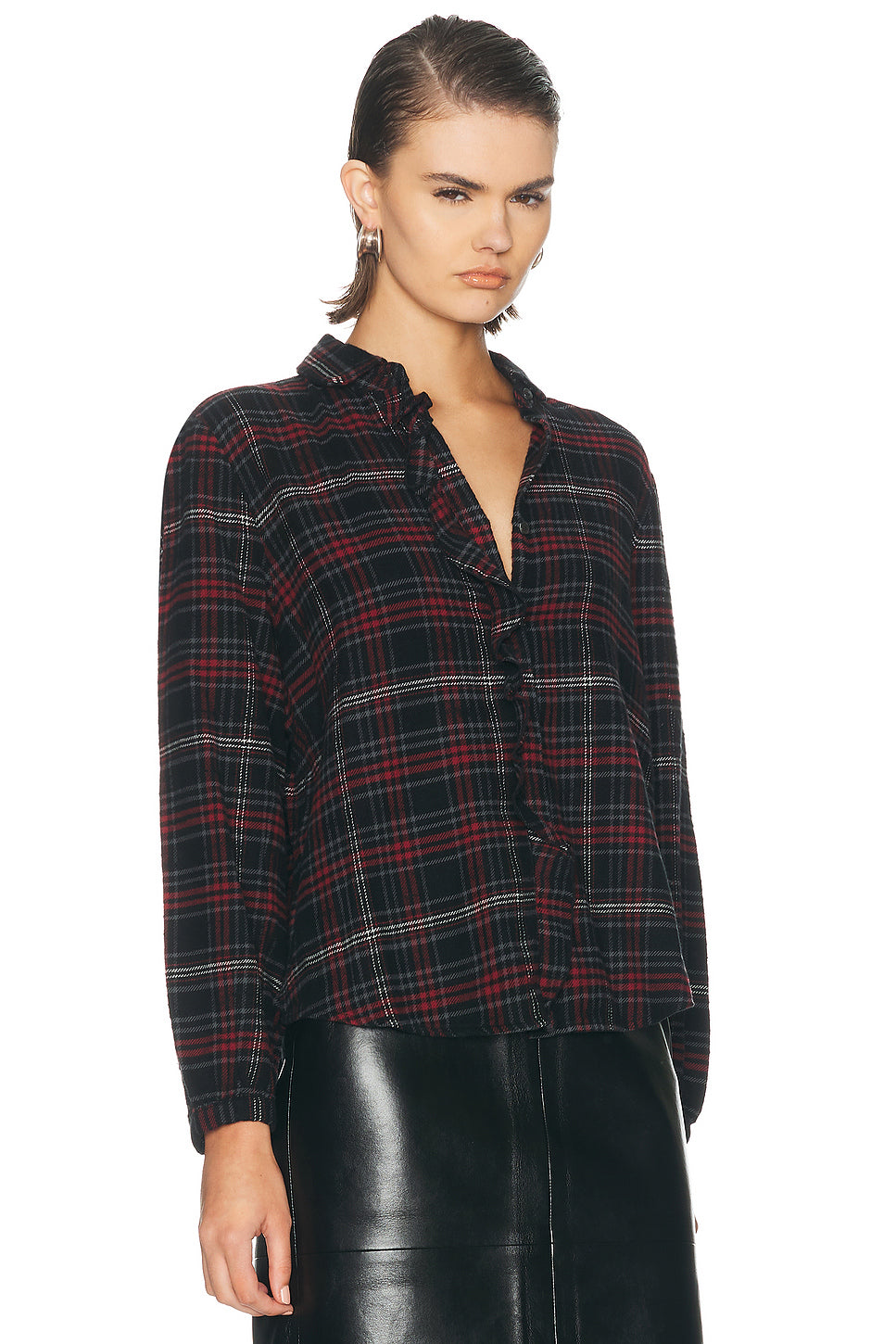 Shrunken Ruffle Shirt