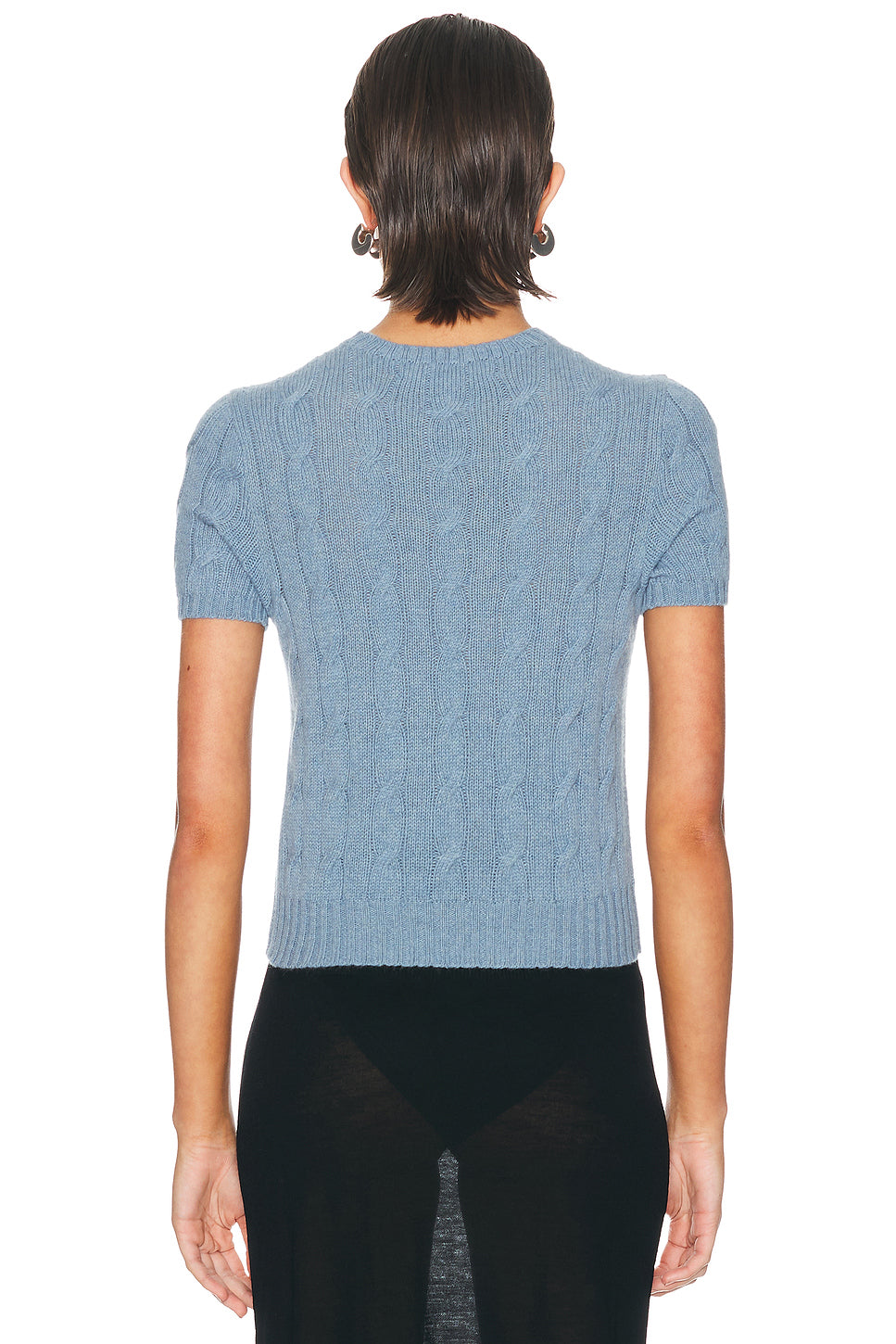 Short Sleeve Crewneck Sweater