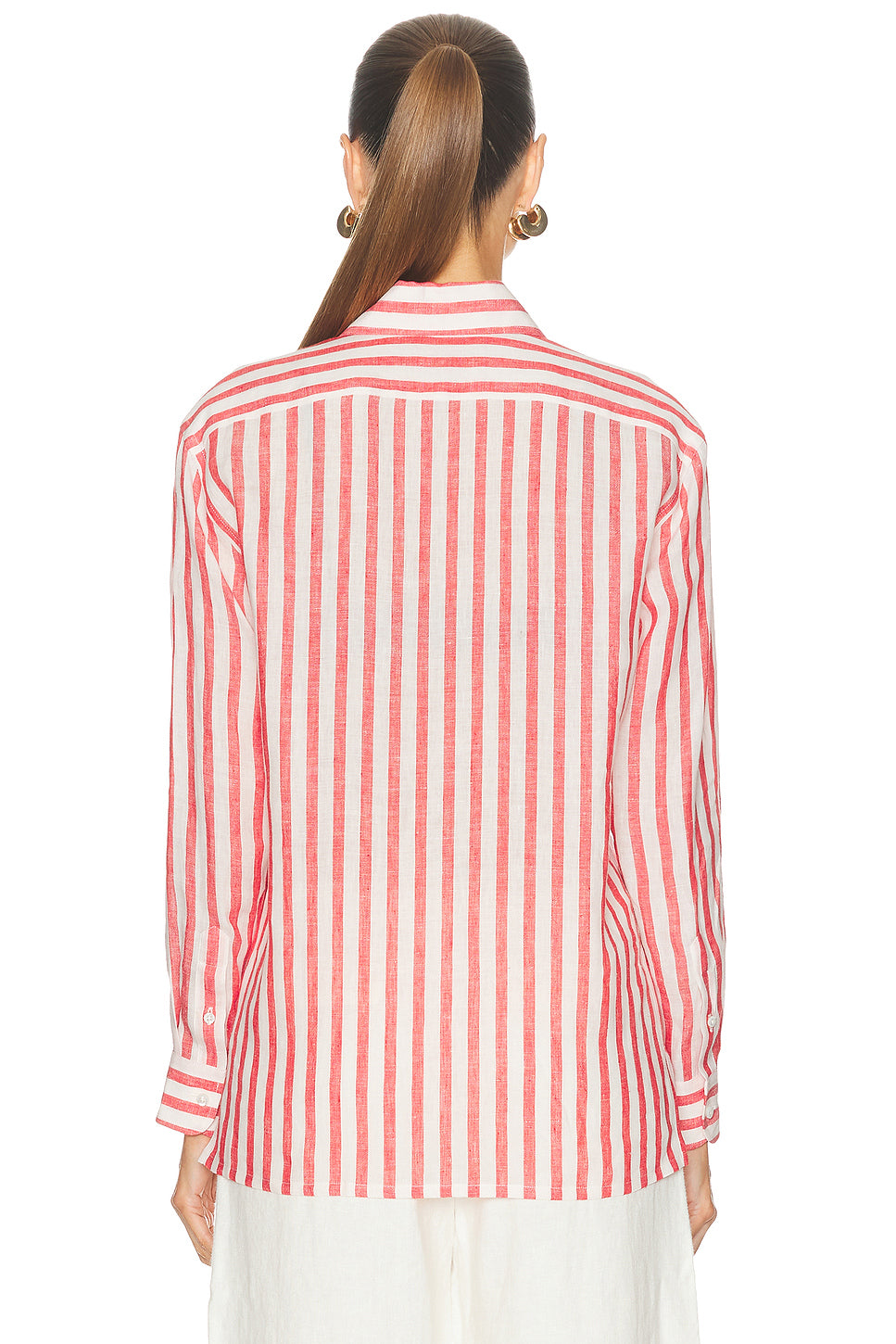 Capri Long Sleeve Button Front Shirt