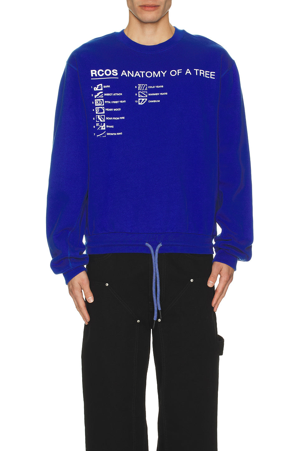 Anatomy Of A Tree Crew Neck Sweatshirt
