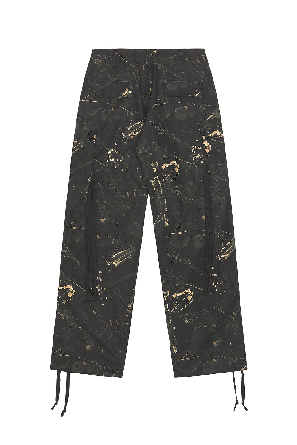 Cotton Ripstop Wide Leg Cargo Pant