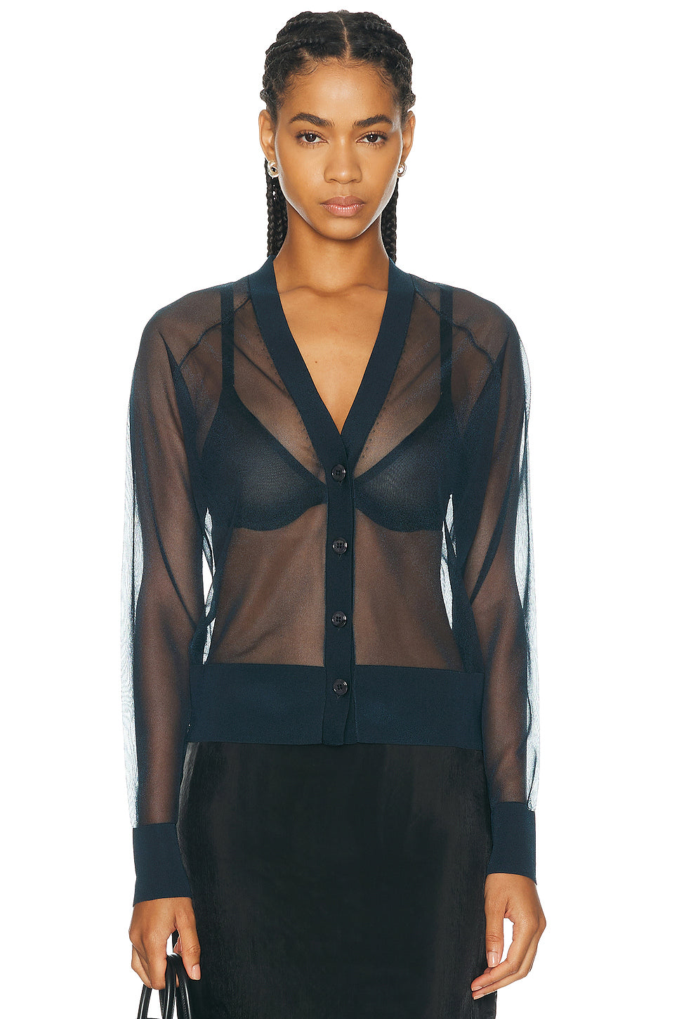 Sheer Knit Cardigan