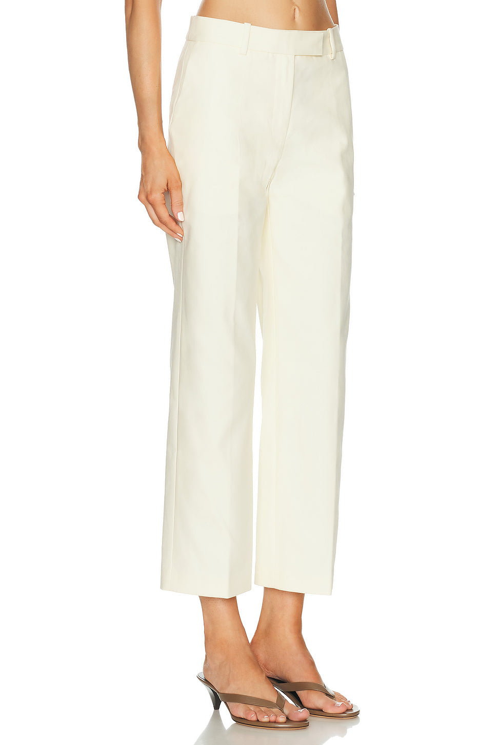 Cotton Twill Tailored Trouser