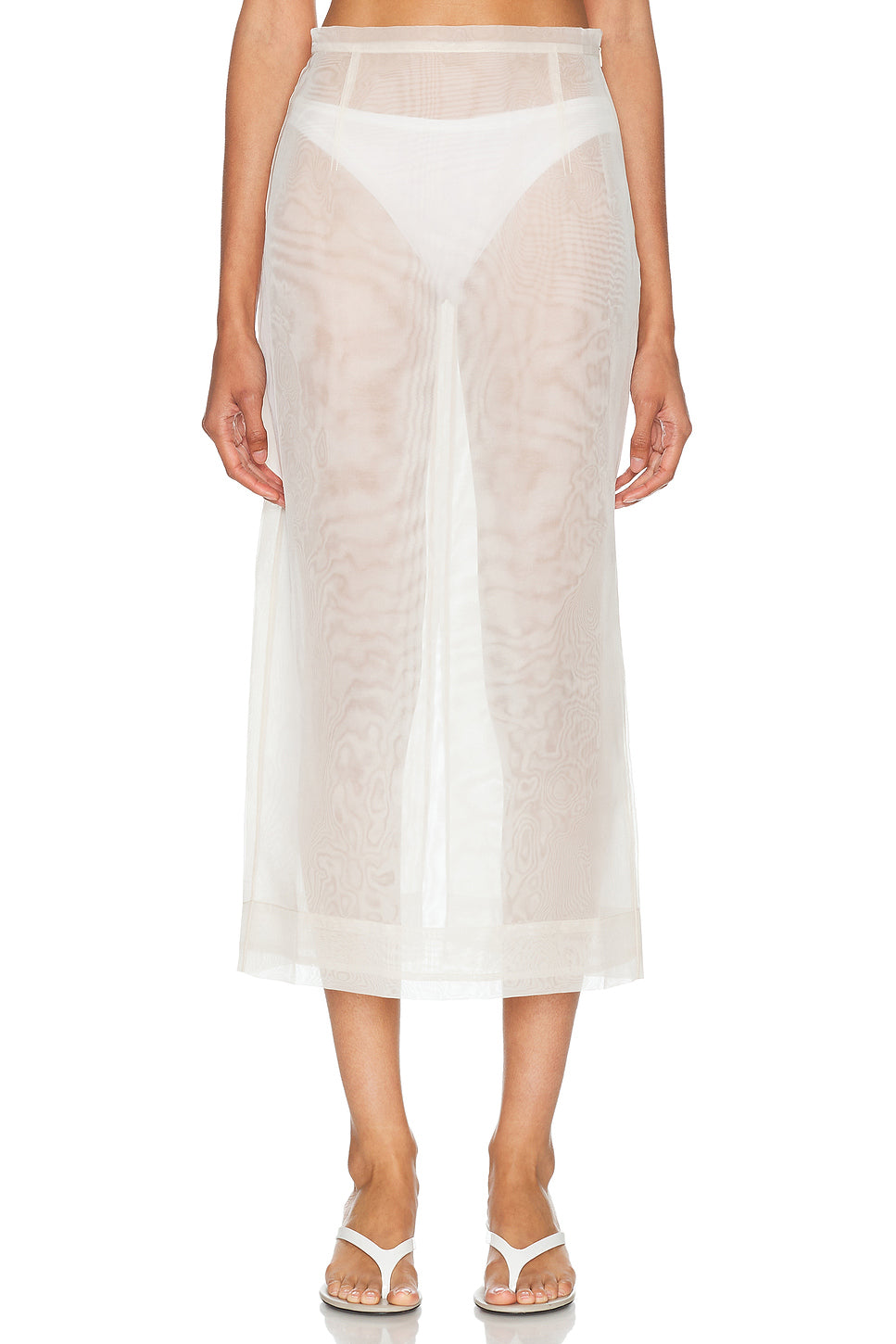Organza Pencil Skirt