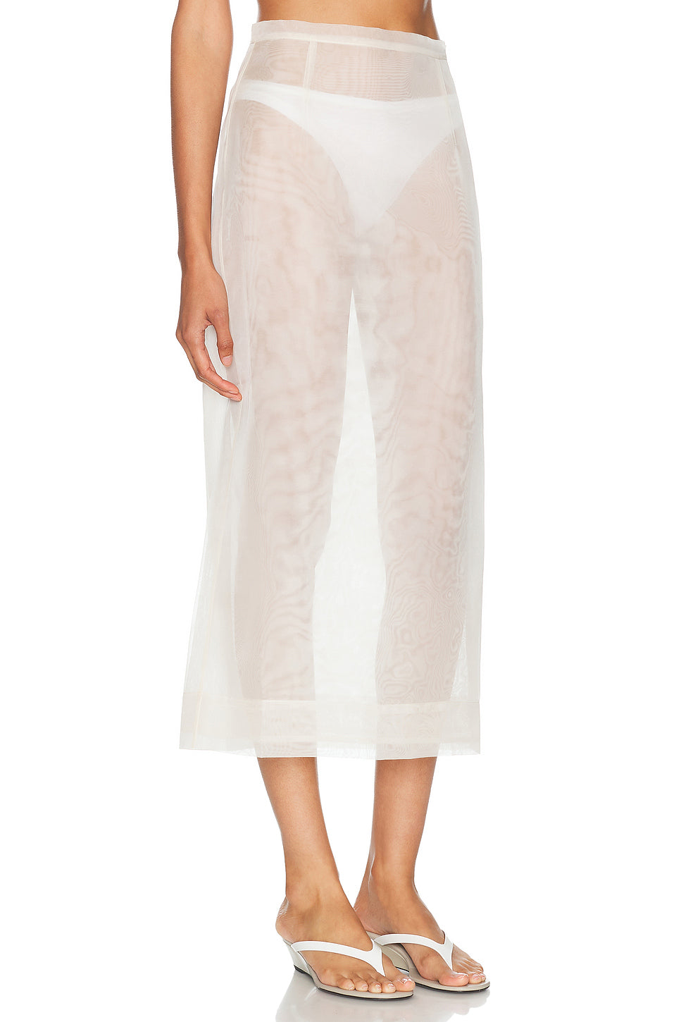 Organza Pencil Skirt