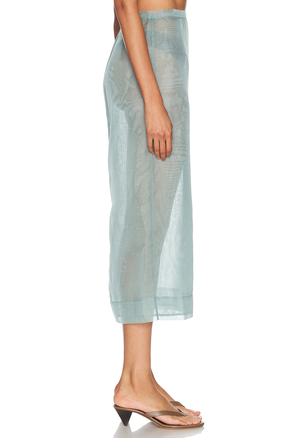 Organza Pencil Skirt