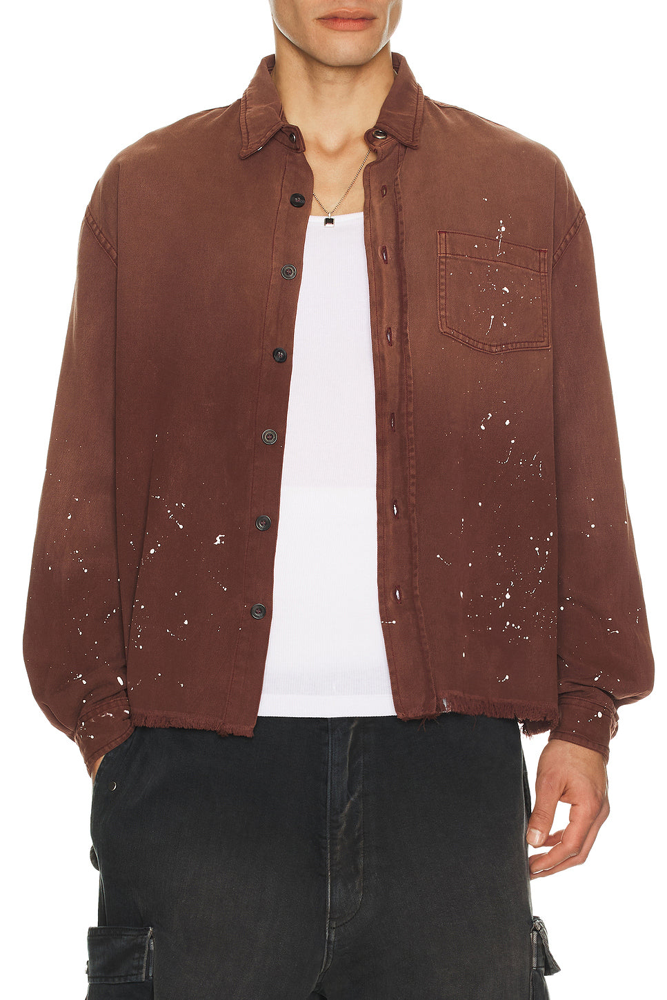 R é lyk Billy Cropped Shirt