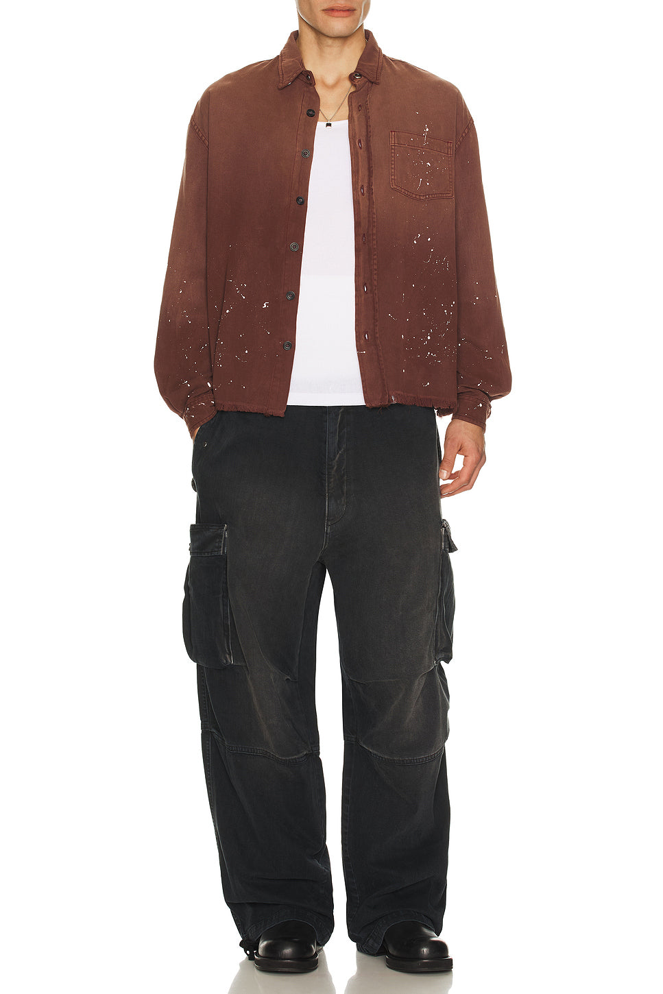 R é lyk Billy Cropped Shirt