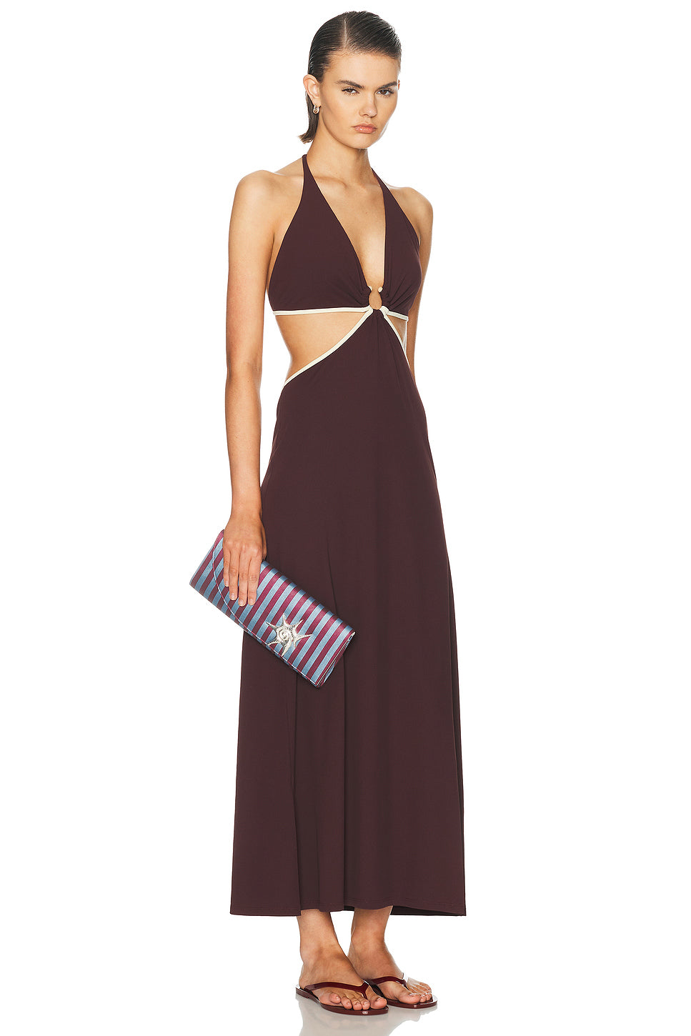 Moire Diane Clutch