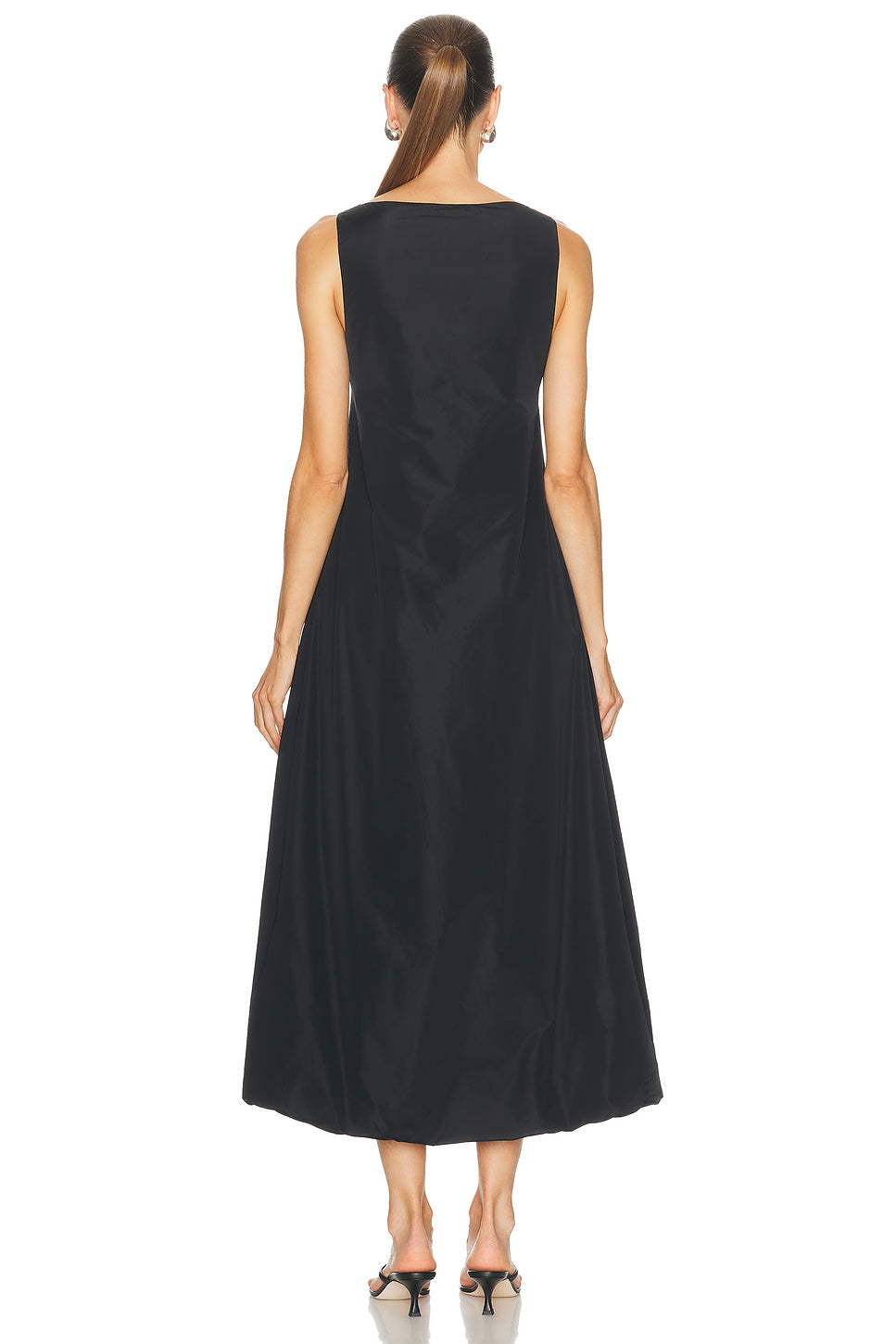 Technical Volume Maxi Dress