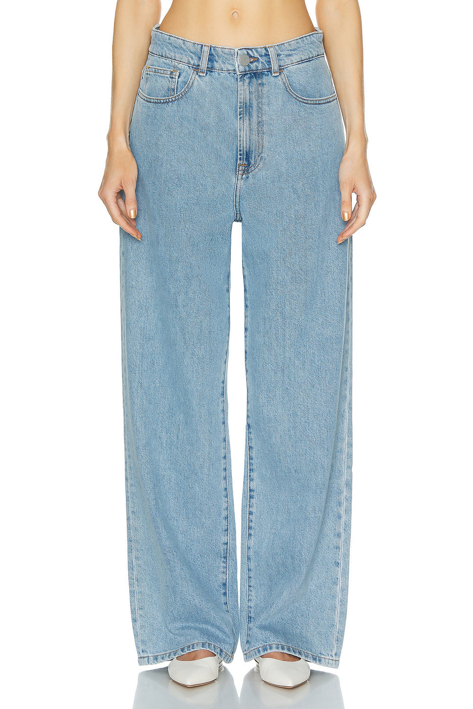 Low Waist Wide Leg Jeans
