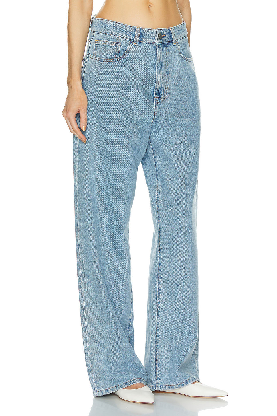 Low Waist Wide Leg Jeans