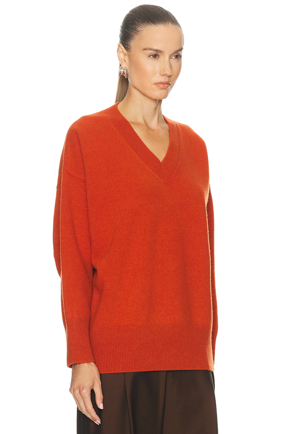 V Neck Knitted Jumper