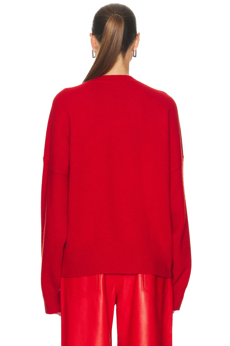 Brushed Wool Crewneck Sweater