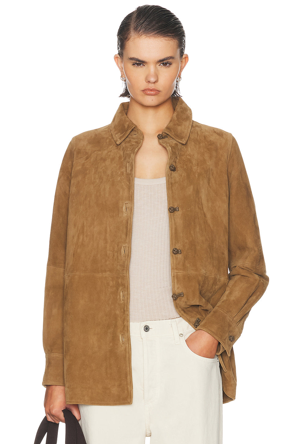 Suede Pankou Overshirt