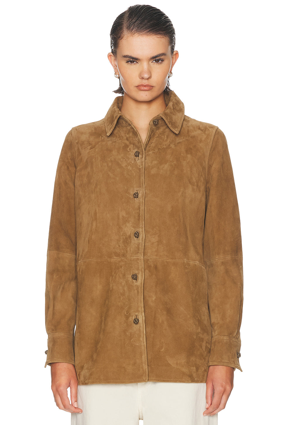 Suede Pankou Overshirt