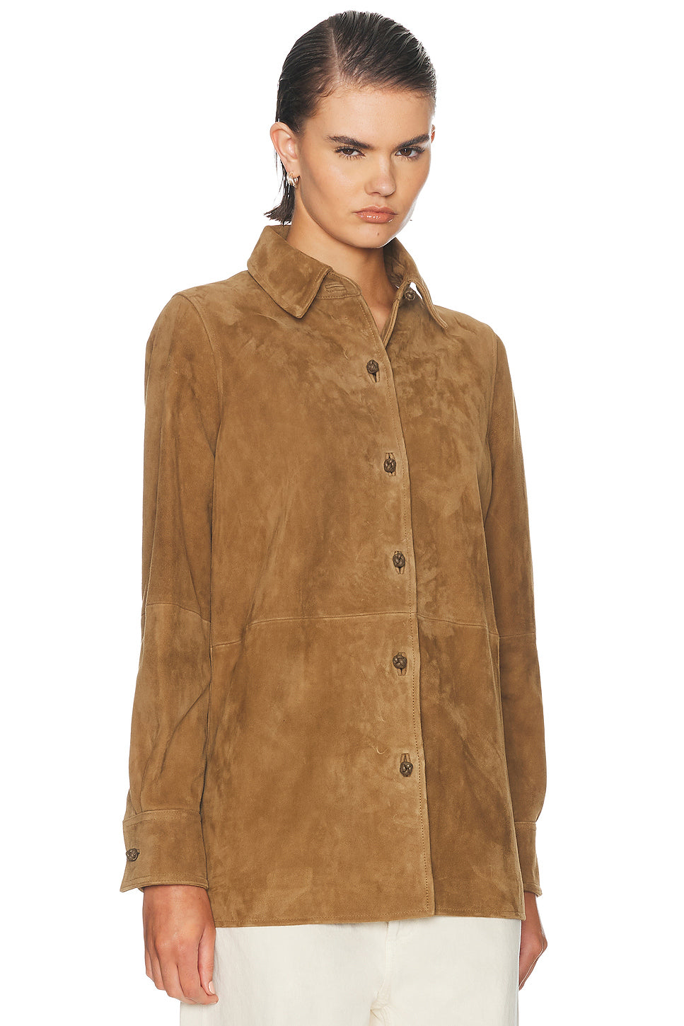 Suede Pankou Overshirt