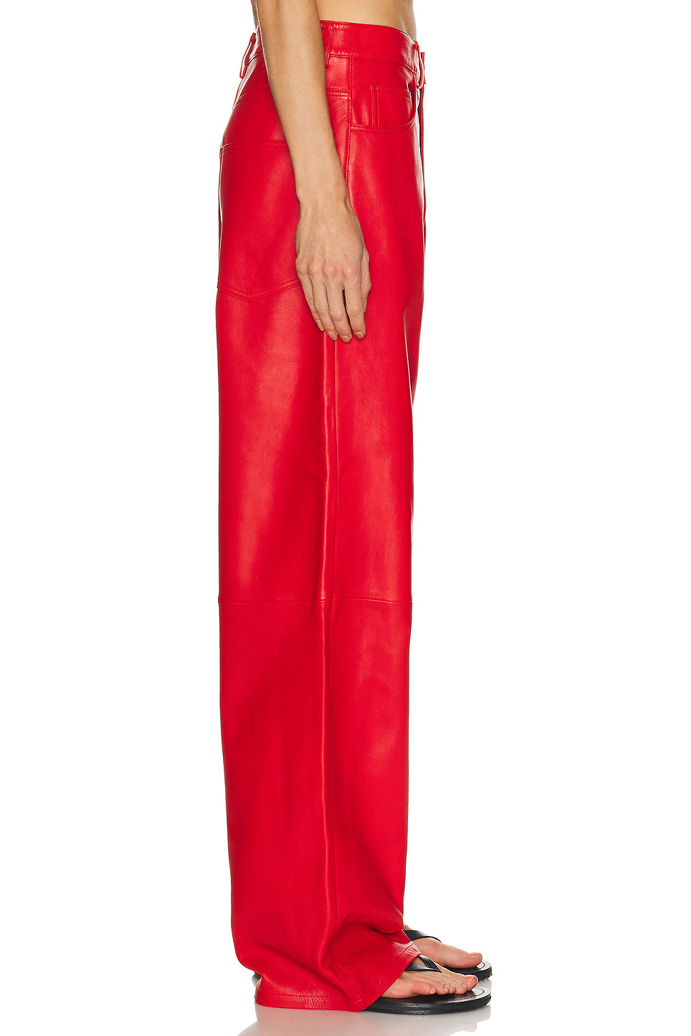 Baggy Leather Pant