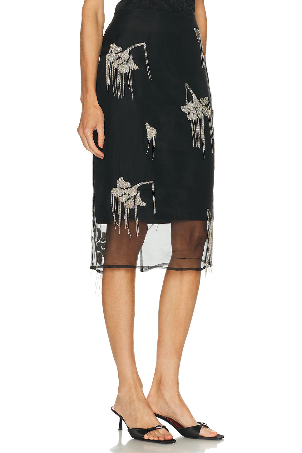 Embellished Tulip Skirt