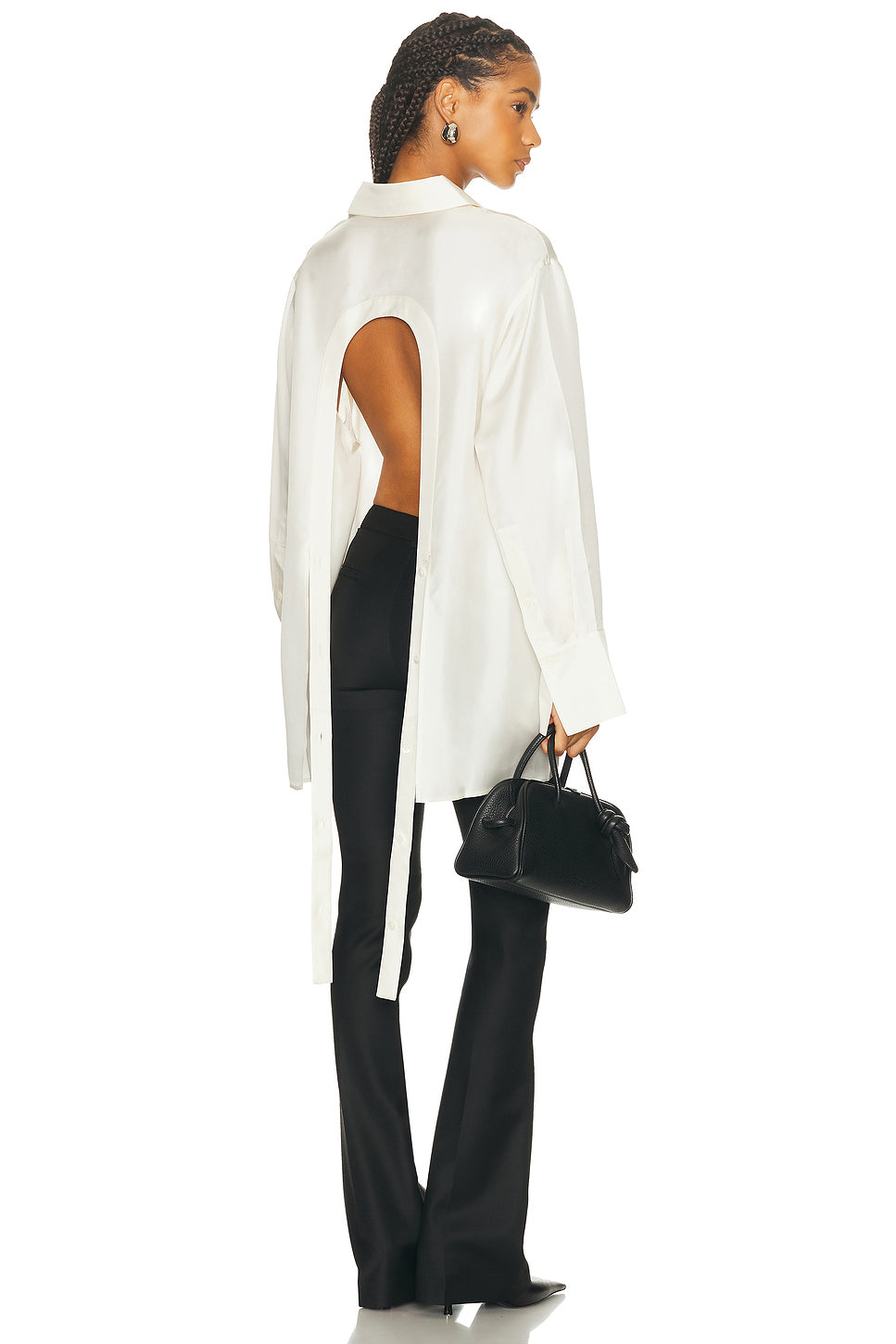 Deconstructed Silk Top