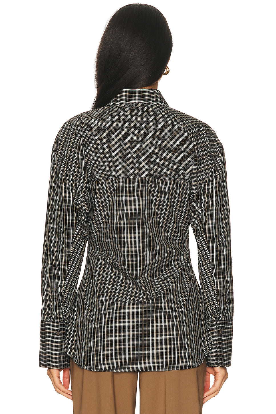Shaped Check Shirt