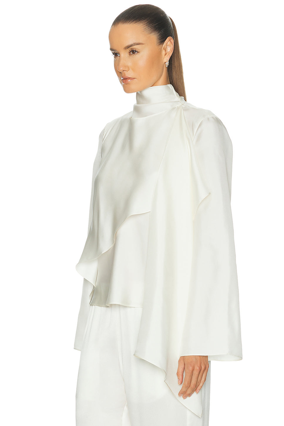 Silk Foulard Top