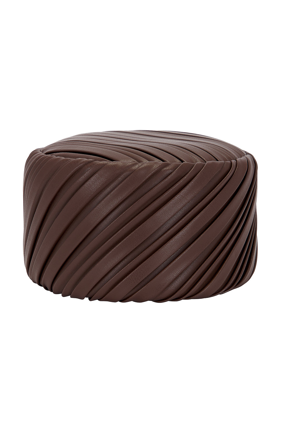 Pleated Pillbox Hat